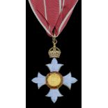 The Most Excellent Order of the British Empire, C.B.E. (Military) Commander's 2nd type neck...