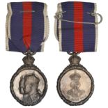Coronation, 1902, a silver medal by E. Fuchs for Elkington, conjoined busts left, rev. crown...