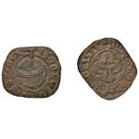 Scotland, James III, Crux Pellit coinage, series I, 'Three-penny Penny', orb tilted downward...