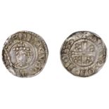 Henry II (1154-1189), Penny, class Ib1, Northampton, Hugo, hvgo Â· on Â· norht, no curls to le...