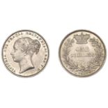 Victoria (1837-1901), Shilling, 1866, die 36 (ESC 3027; S 3905). Extremely fine Â£120-Â£150