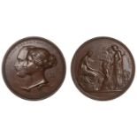 Great Exhibition, Hyde Park, 1851, Prize Medal, a copper award by W. & L.C. Wyon, similar, e...