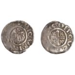 Richard I (1189-1199), Penny, class IVa*, York, Hue, hve Â· on : ever[wi]c, e of moneyer's na...