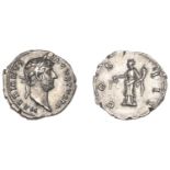 Roman Imperial Coinage, Hadrian, Denarius, 128-9, laureate bust right, rev. Ã†quitas (or Mone...