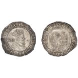 James I (1603-1625), Second coinage, Shilling, mm. escallop, fourth bust, 5.65g/1h (N 2100;...