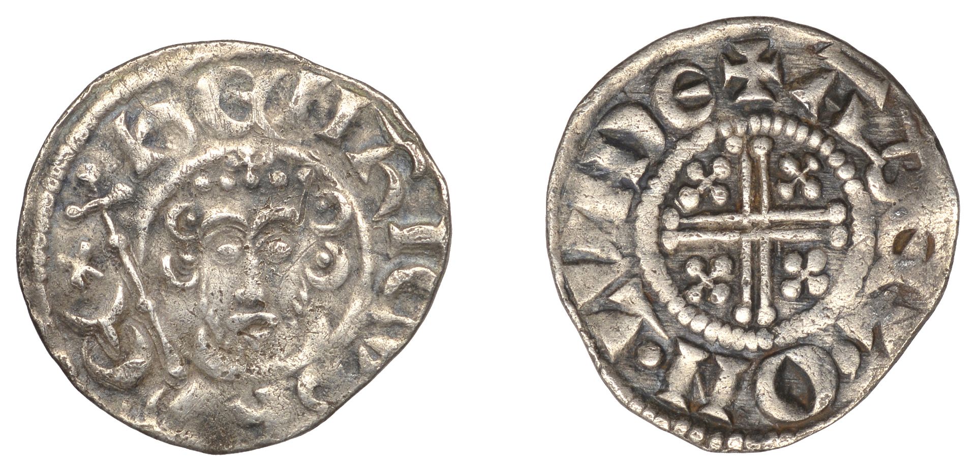 John (1199-1216), Penny, class VIa1, London, Abel, abel Â· on Â· lvnde, 1.39g/3h (SCBI Mass 17...