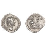 Roman Imperial Coinage, Hadrian, Denarius, c. 130-3, laureate bust right, rev. Nilus reclini...