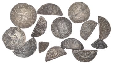 Scotland, Alexander III, Second coinage, Sterling, class Mb, four mullets of 24 points (S 50...