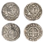 Richard I (1189-1199), Pennies (2), both class IVa, London, Aimer, aimer Â· on Â· lvnd, obv. r...