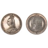 Victoria (1837-1901), Proof Shilling, 1887 (ESC 3138; S 3926). Several scratches behind head...