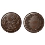 International Exhibition, South Kensington, 1862, Prize Medal, a copper award by L.C. Wyon [...