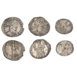 Roman Imperial Coinage, Constantius II, Siliqua, Lugdunum, rev. Victory standing left, 1.61g...