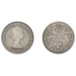 Elizabeth II (1952- ), Matt Proof Sixpence, 1953, edge grained, 2.81g/12h (ESC 4524). Abo...