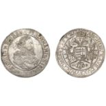 Austria, Ferdinand II, Thaler, 1632, Nagybanya, 28.44g/3h (HuszÃ¡r 1181; Voglhuber 144; Dav....