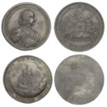 RUSSIA, Capture of ShlÃ¼sselburg, 1702, a uniface white metal medal, unsigned [by S. Yudin?],...