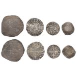 Edward I, Penny, class 1c, London, 1.25g/2h (S 1382); Henry VIII, Second coinage, Groat, Tow...