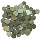 Miscellaneous Roman , Roman Imperial Sestertii and larger bronze coins (91) [91]. Varied st...