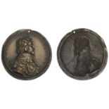 FRANCE, Antoine RuzÃ©, Marquis d'Effiat, a uniface bronze clichÃ©, unsigned [by J. Warin], und...