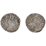 John (1199-1216), Penny, class Vb/Va mule, Canterbury, Samuel, samvel Â· on Â· ca, ornate e an...