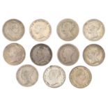 William IV, Groat, 1836 (S 3837); together with other Britannia Groats (10), 1837-88, includ...