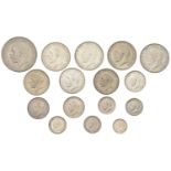 George V, Crown, 1935, Halfcrowns (4), 1920, 1926-8, Florins (3), 1926, 1931, 1936, Shilling...