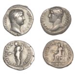 Roman Imperial Coinage, Hadrian, Denarii (2), c. 128-9, revs. Clementia standing left holdin...