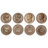 Great Exhibition, Hyde Park, 1851, Exhibitor's Medals (4), copper awards by W. Wyon, bust of...