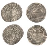 Richard I (1189-1199), Pennies (2), both class IVb, Canterbury, Hue, hcve [Â· on Â· canti], 1....