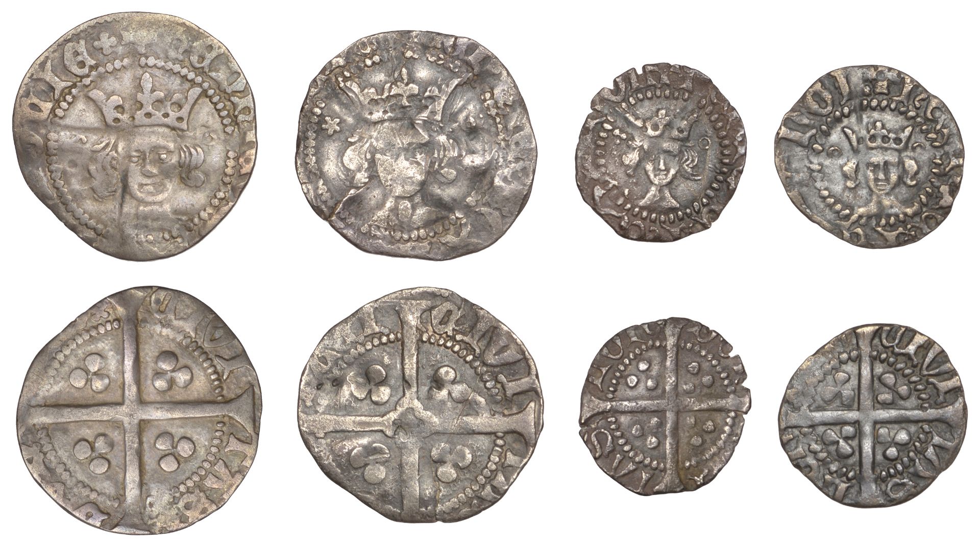 Henry V (1413-1422), Penny, York, mullet and broken annulet by hair, 0.90g/9h (S 1778); Penn...