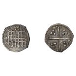 Elizabeth I (1558-1603), Sixth issue, Halfpenny, mm. crescent, 0.31g/11h (N 2018; S 2581). G...