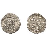 Ireland, Edward IV, Light Cross and Pellets coinage, Penny, Dublin, no additional marks on o...