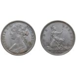 Victoria (1837-1901), Penny, 1866, dies 6 + G (Gouby A; Bamford 70; F 52; BMC 1670; S 3954)....