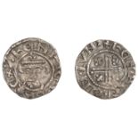 Richard I (1189-1199), Penny, class IVb, London, Henri, henric Â· on Â· lvnd, extra pellet in...