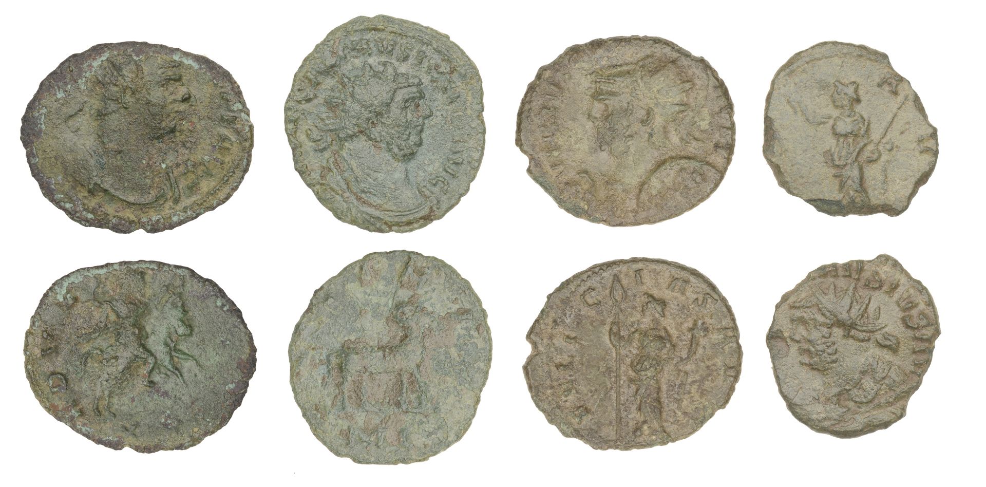 Roman Coins, Carausius, Antoninianius, virtvs caravsivs, cuirassed bust left wearing radiate...
