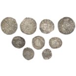 Edward I, Penny, class 3e, Newcastle, 1.37g/1h (N 1020; S 1428); together with other hammere...