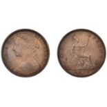 Victoria (1837-1901), Penny, 1875h (F 85; BMC 1705; S 3955). Good very fine, rare Â£600-Â£800