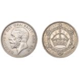 George V (1910-1936), Crown, 1928 (ESC 3633; S 4036). A few surface marks, otherwise about e...