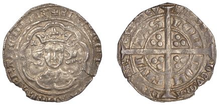 Edward III (1327-1377), Pre-Treaty period, Groat, series C, mm. cross 1, annulet stops, 4.41...