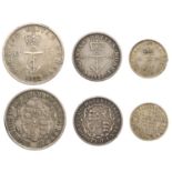 British Colonies, George IV, Anchor money, Quarter-Dollar, Eighth-Dollar and Sixteenth-Dolla...