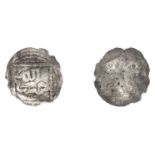 Uncertain North African Dynasty, Anonymous, uniface Sixteenth-Dirham (?), no mint or date, h...