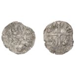 Anglo-Gallic, Edward III (1325-62), Gros au leopard passant, cross, rev. leopard passant lef...