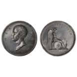 DANISH WEST INDIES, Abolition of Slavery, 1792, an electrotype copy in copper-plated lead (?...