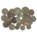 Scotland, James III to William II, assorted copper coins (25), various rulers and types [25]...