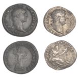 Roman Imperial Coinage, Domitian, Denarius, Rome, 87-8, rev. Minerva, 2.80g/6h (RSC 235); Ha...