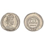 Roman Imperial Coinage, Constantius II, Heavy Siliqua, Sirmium, 351-5, pearl-diademed, drape...