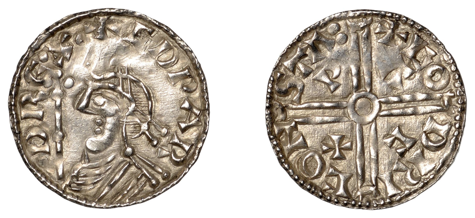 Edward the Confessor (1042-1066), Penny, PACX type, Stamford, Godric, godric on sta:, e in r...