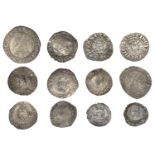 Assorted hammered coins (12), various types [12]. Varied state Â£100-Â£150