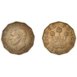 George VI (1936-1952), Threepence, 1949 (BMC 2392; S 4113). About extremely fine with some t...