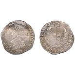 Charles I (1625-1649), Tower mint, Shilling, Gp C, type 2a, mm. plume, bust 2, mixed stops o...