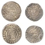 Henry II (1154-1189), Pennies (2), both York, class Ib1, Isac, isac Â· on Â· everwi, 1.09g/4h...